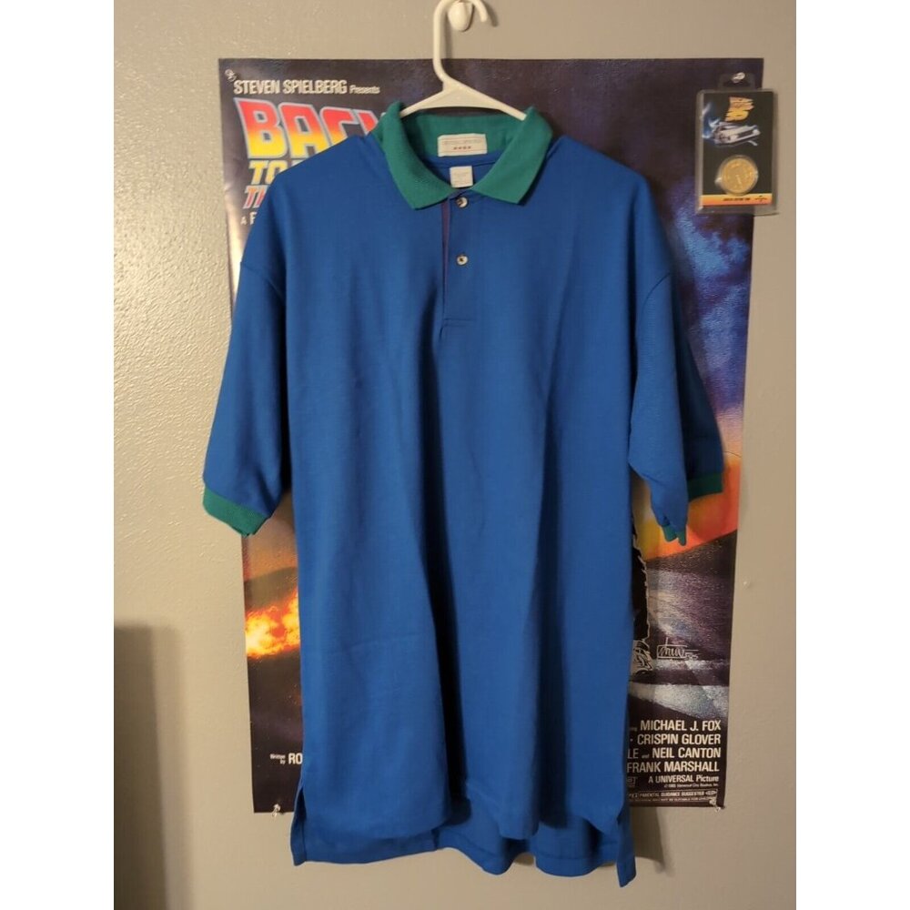 Crystal Springs Blue Vintage Polo Men's Size L